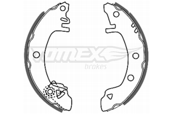 TOMEX Brakes TX 20-32 Sada...